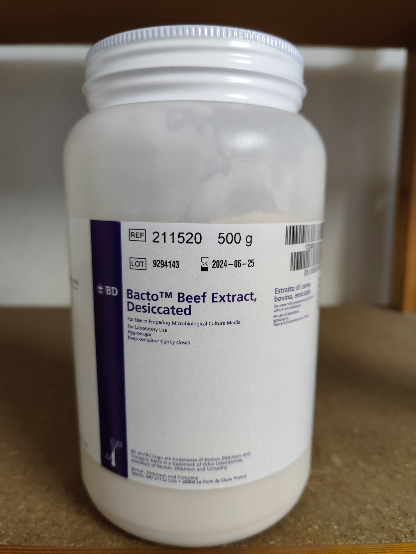 Bacto™ Beef Extract, desiccated