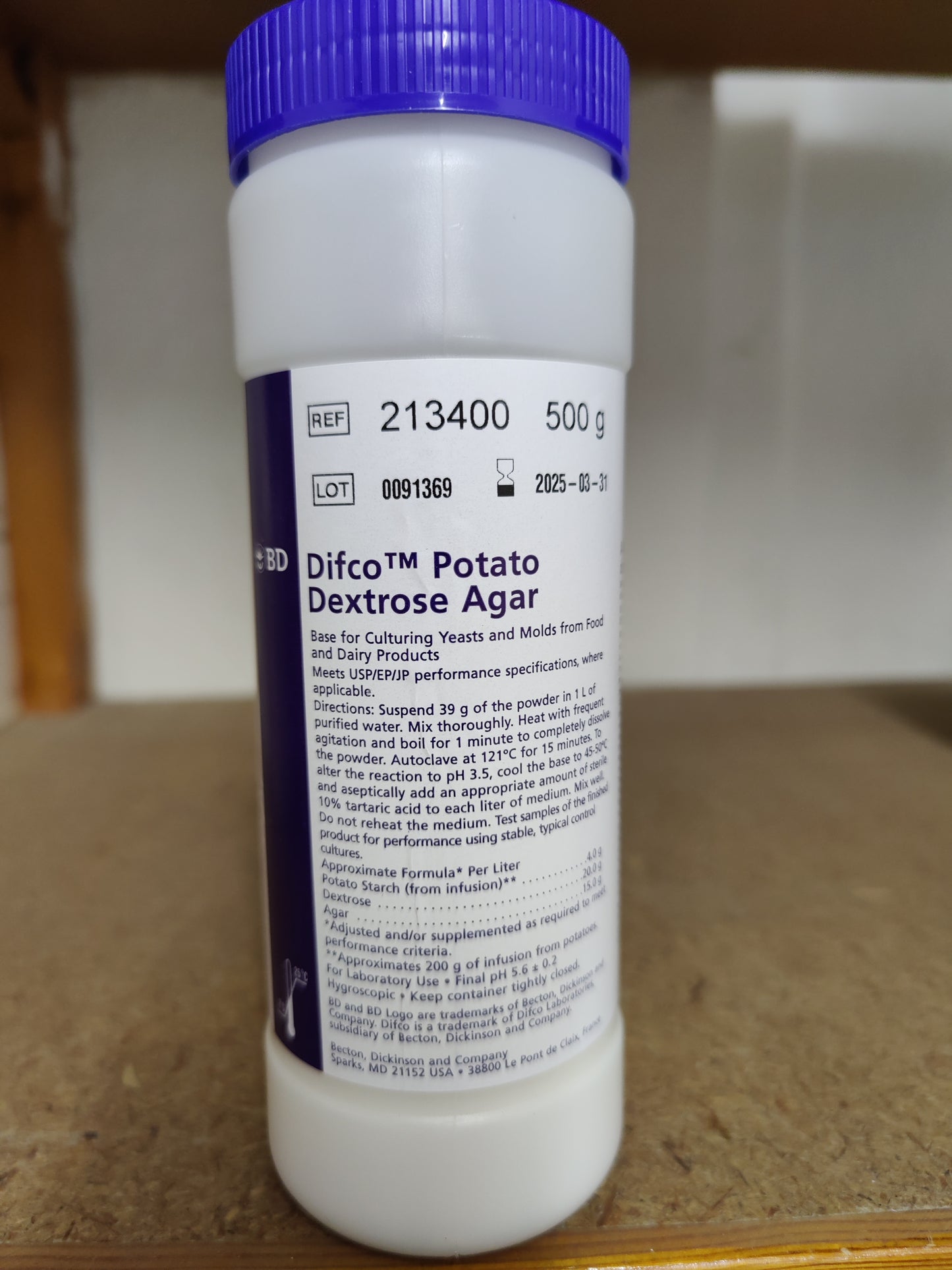 Kartoffel-Glukose-Agar