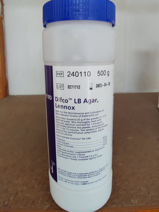 LB Agar nach Lennox