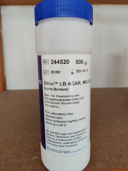 LB-Agar nach Miller (Luria Bertani)