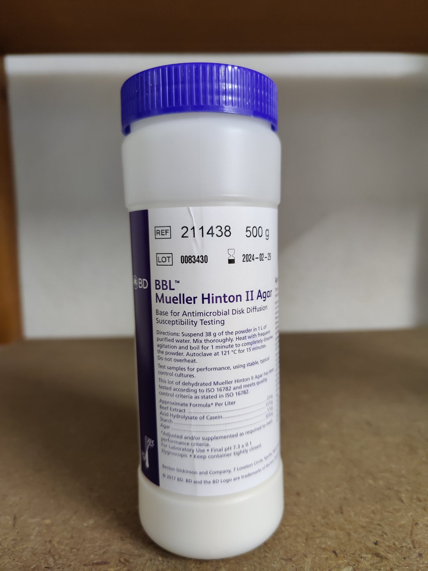 Müller-Hinton-II-Agar