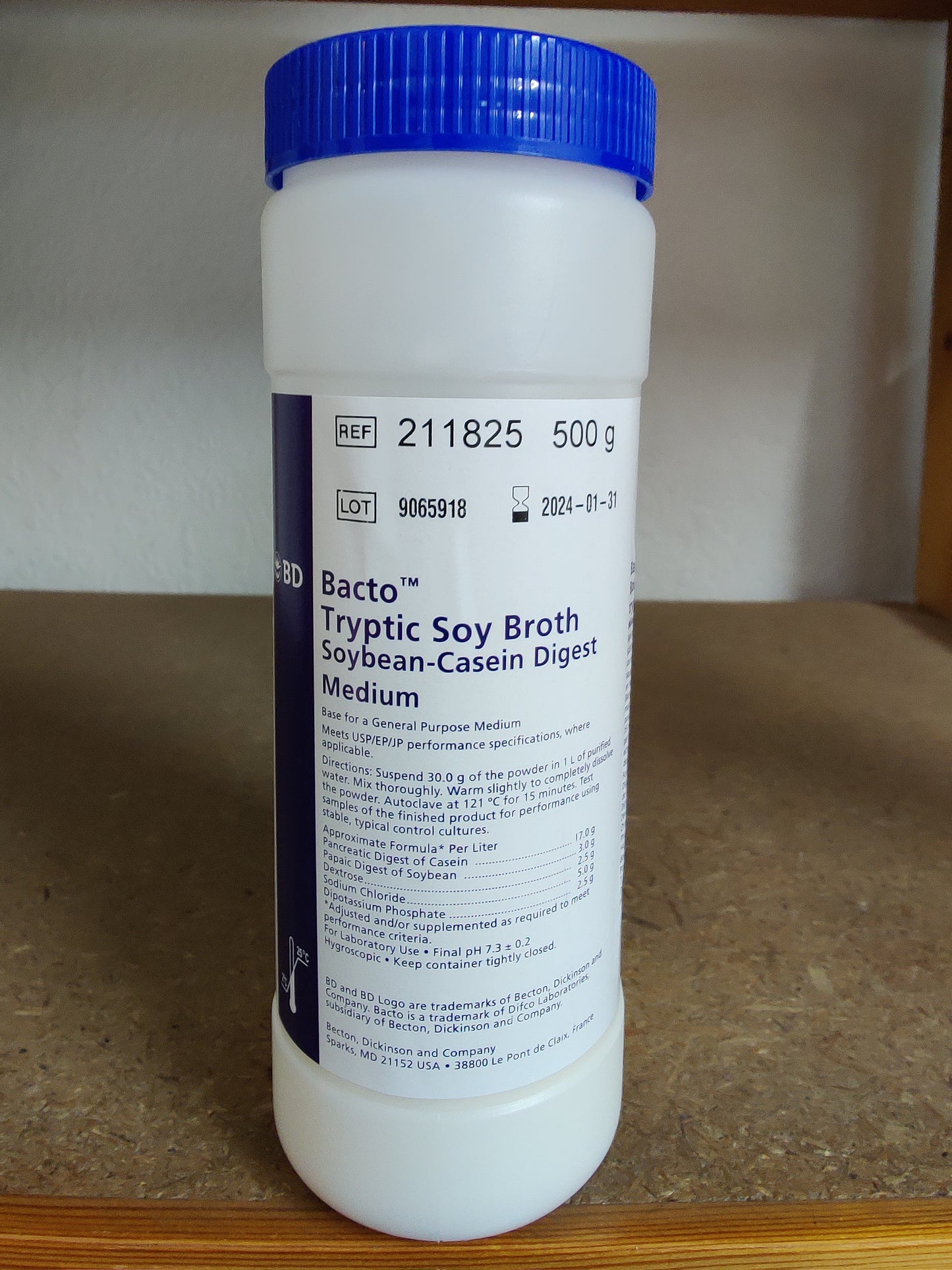 Caseinpepton-Sojamehlpepton-Bouillon